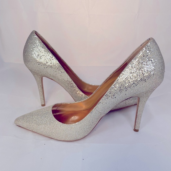 Badgley Mischka gently worn Bridal Shoes.